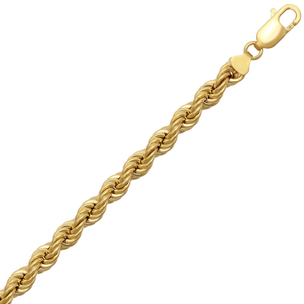 9ct Gold Rope Chain - 3mm - 22 Inch