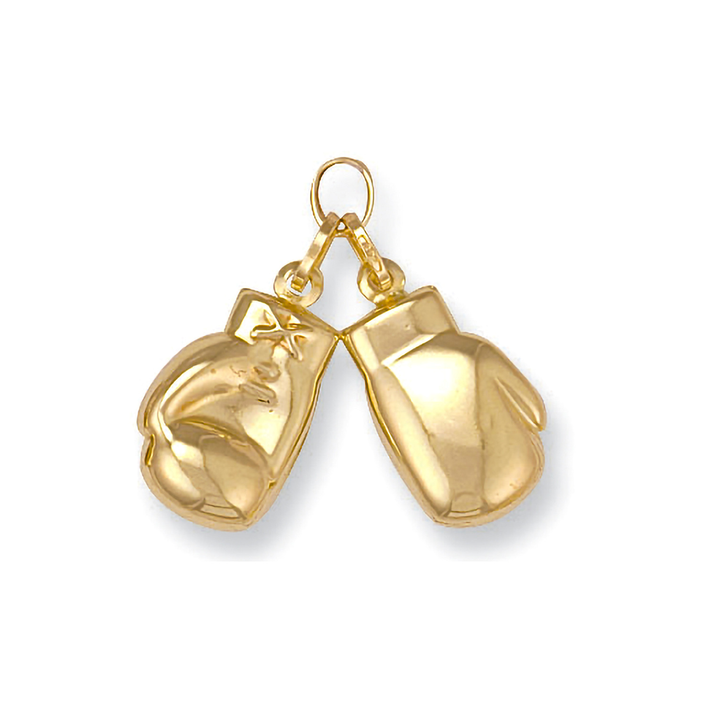 9ct Gold Double Boxing Glove Pair Pendant - PD0100