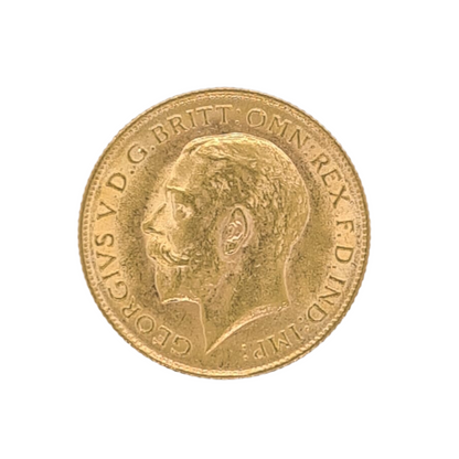 1912 Half Sovereign Gold Coin - George V