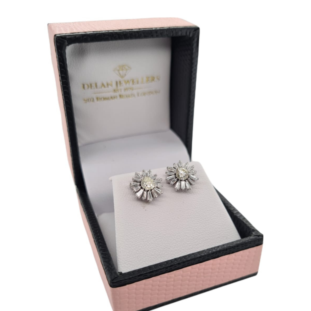 1.10ct Stardust Diamond Earrings