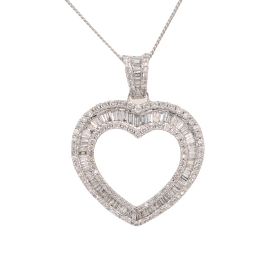 Diamond Heart Pendant