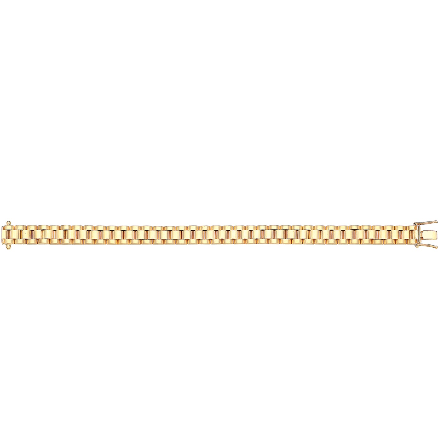 9Ct Gold Gents' Watch Strap Bracelet - BR261