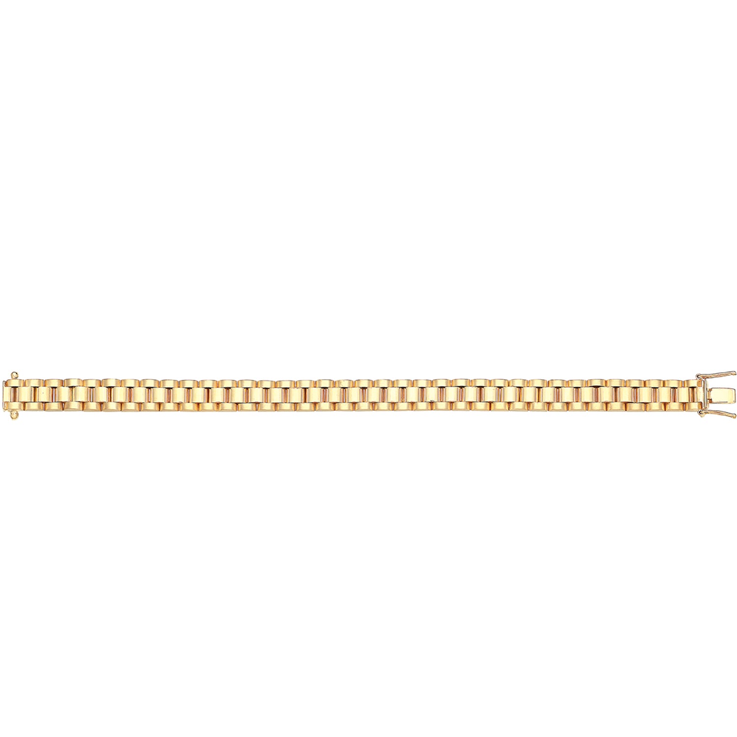 9Ct Gold Gents' Watch Strap Bracelet - BR261