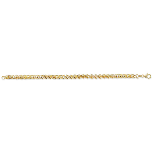 9Ct Gold Roller Ball Bracelet - BR589