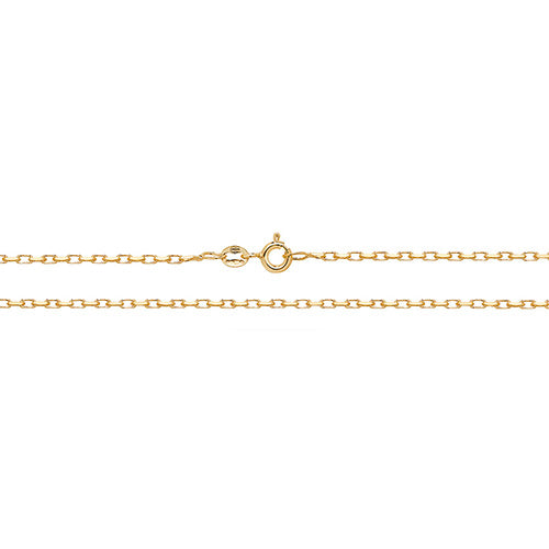 9CT Gold Diamond Cut Belcher Chain CH123