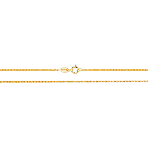 9CT Gold Wheat Chain CH224