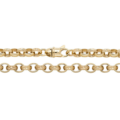 9CT Gold Cast Belcher Chain