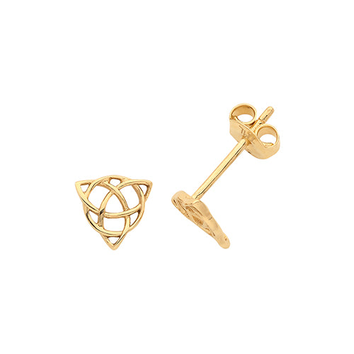 9Ct Gold Celtic Studs ES1659