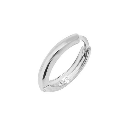 9Ct White Gold Cartilage Hoop - ES957W