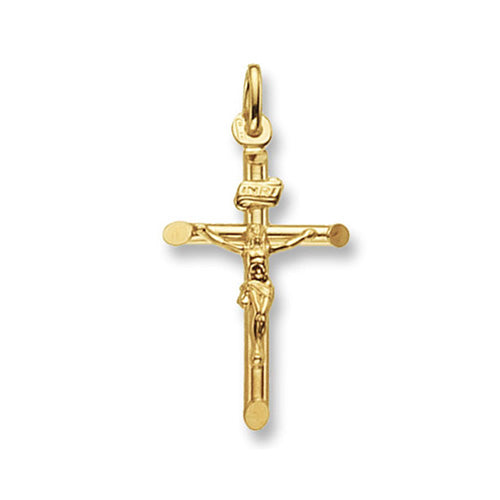 9ct Gold Crucifix Pendant - PN101