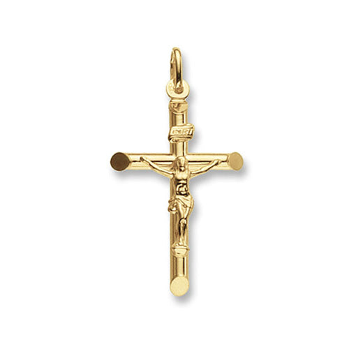 9ct Gold Crucifix Pendant - PN101