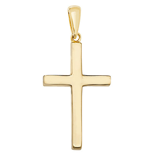 9ct Gold Cross Pendant - PN1039