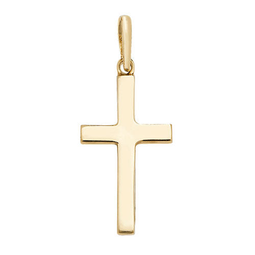 9ct Gold Cross Pendant - PN1066