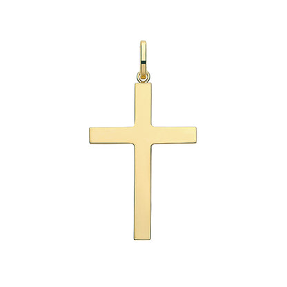 9ct Gold Cross Pendant - PN1210