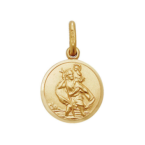 9ct Gold St Christopher Pendant - PN14