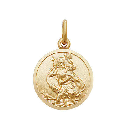 9ct Gold St Christopher Pendant - PN14