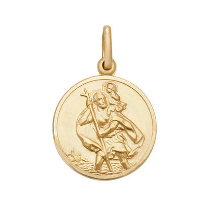 9ct Gold St Christopher Pendant - PN14