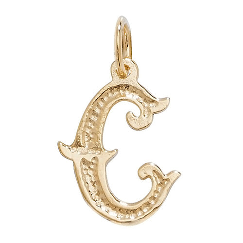 9ct Gold Initial Pendant - PN527