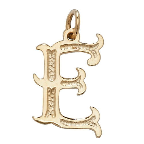 9ct Gold Initial Pendant - PN527