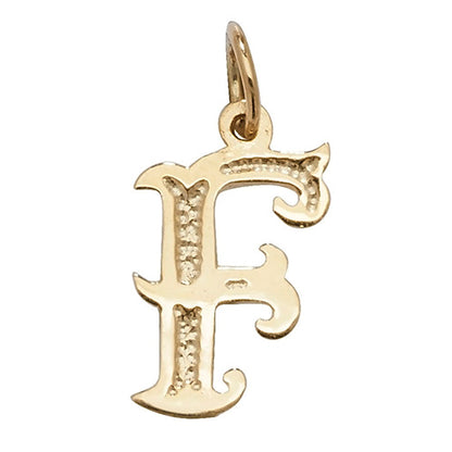 9ct Gold Initial Pendant - PN527