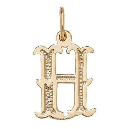 9ct Gold Initial Pendant - PN527