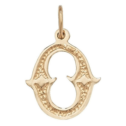 9ct Gold Initial Pendant - PN527