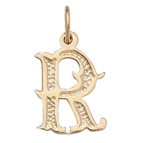 9ct Gold Initial Pendant - PN527